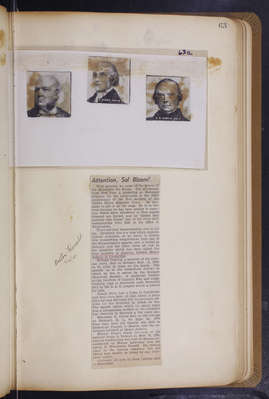 1885 Scrapbook of Newspaper Clippings Vo 2 082